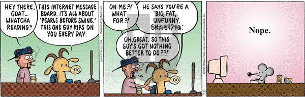 Pearls Before Swine on Monday July 27, 2009 Comic Strip