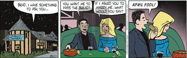Luann on Monday April 1, 2013 Comic Strip