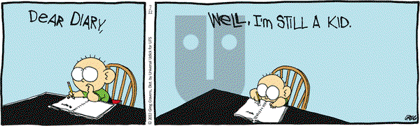 The Buckets on Monday July 22, 2013 Comic Strip