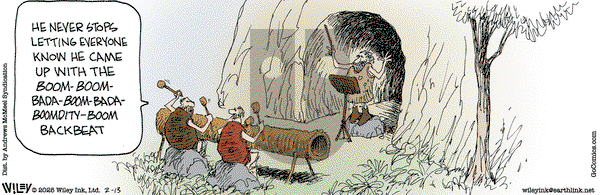 Non Sequitur - Thursday February 13, 2025 Comic Strip