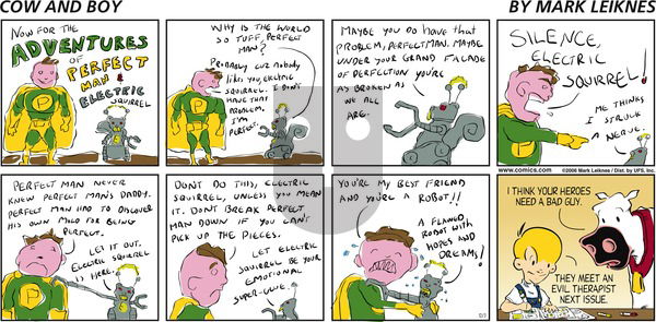 Cow and Boy Classics on Sunday December 3, 2006 Comic Strip