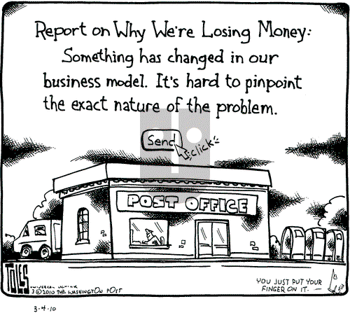 Tom Toles on Thursday March 4, 2010 Comic Strip