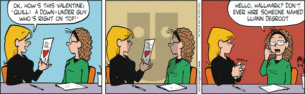 Luann on Wednesday February 16, 2011 Comic Strip