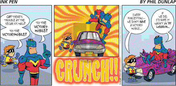 Ink Pen - Sunday September 27, 2009 Comic Strip