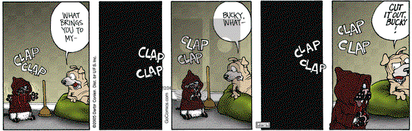 Get Fuzzy on Tuesday December 24, 2013 Comic Strip