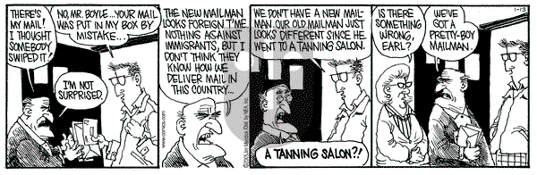 Monty on Thursday January 13, 2005 Comic Strip