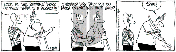 The Buckets on Wednesday July 12, 2000 Comic Strip