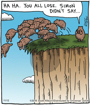 The Argyle Sweater on Saturday November 12, 2016 Comic Strip