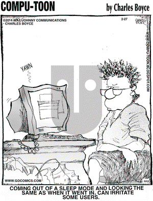 Compu-toon on Thursday February 27, 2014 Comic Strip
