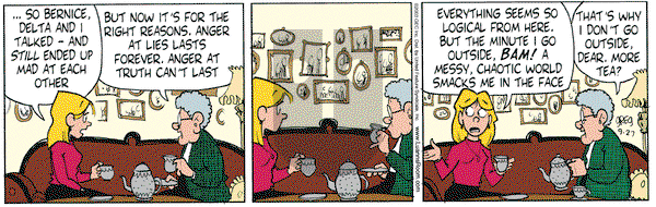 Luann on Saturday September 27, 2003 Comic Strip