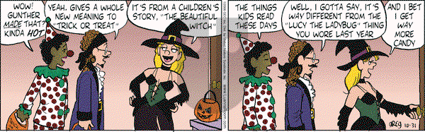 Luann on Friday October 31, 2008 Comic Strip