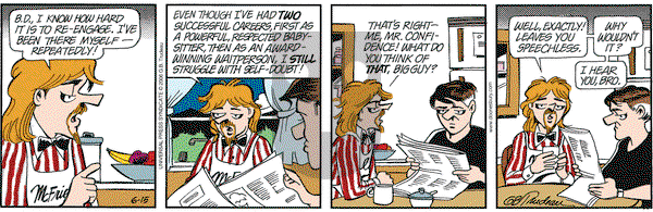 Doonesbury on Sunday June 18, 2006 Comic Strip