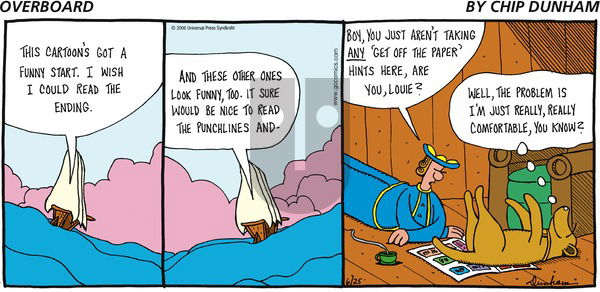 Overboard on Sunday June 25, 2006 Comic Strip