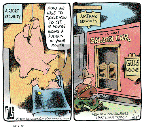 Tom Toles on Monday December 6, 2010 Comic Strip