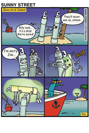 Sunny Street on Monday May 27, 2013 Comic Strip