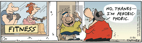 Frank and Ernest on Monday November 20, 2006 Comic Strip