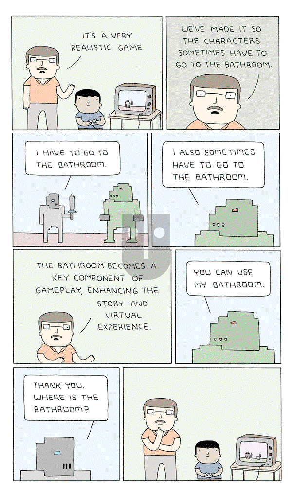 Poorly Drawn Lines - Wednesday September 9, 2015 Comic Strip