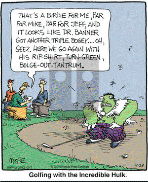 In the Bleachers on Wednesday April 28, 2004 Comic Strip