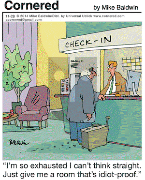 Cornered on Friday November 28, 2014 Comic Strip