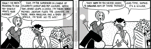 Clear Blue Water on Monday September 25, 2006 Comic Strip