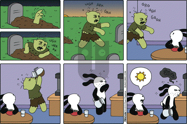Buni on Monday October 12, 2015 Comic Strip