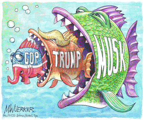 Matt Wuerker on Friday February 14, 2025 Comic Strip