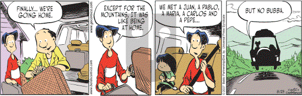 Baldo - Saturday August 25, 2007 Comic Strip