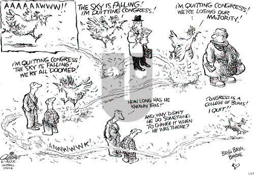 Pat Oliphant on Wednesday February 17, 2010 Comic Strip