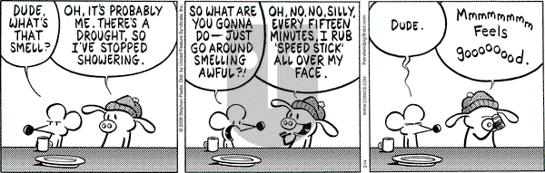 Pearls Before Swine on Saturday February 14, 2009 Comic Strip