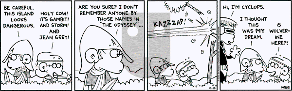 FoxTrot on Thursday October 17, 2002 Comic Strip