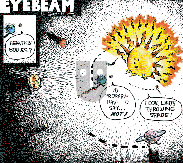 Eyebeam on Saturday April 6, 2024 Comic Strip