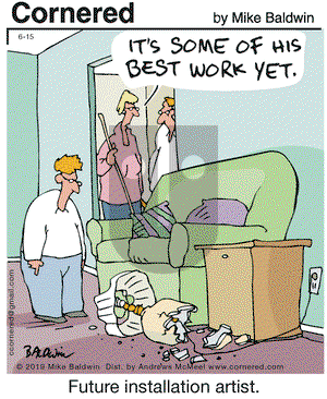 Cornered on Saturday June 15, 2019 Comic Strip