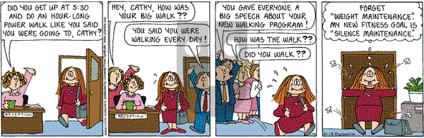 Cathy Classics on Friday October 18, 2002 Comic Strip