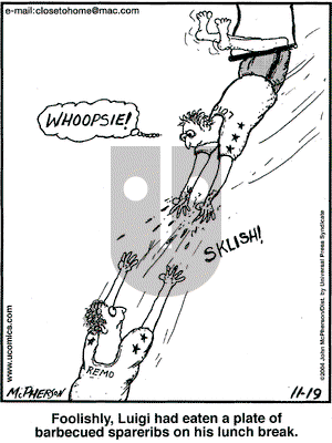 Close to Home on Friday November 19, 2004 Comic Strip