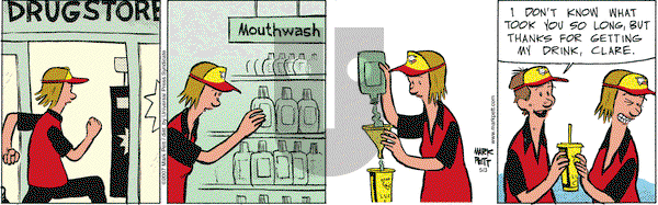 Lucky Cow on Thursday May 3, 2007 Comic Strip