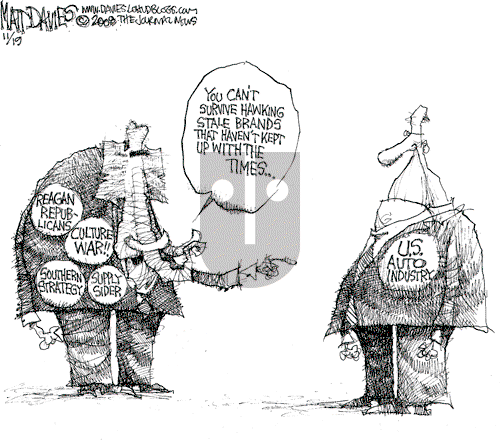 Matt Davies on Wednesday November 19, 2008 Comic Strip