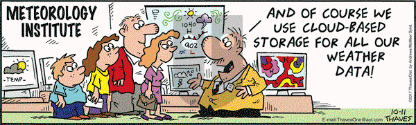 Frank and Ernest on Wednesday October 11, 2017 Comic Strip
