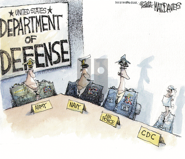 Matt Davies on Thursday October 2, 2014 Comic Strip
