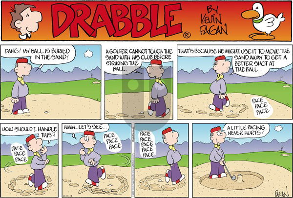 Drabble on Sunday October 13, 2013 Comic Strip
