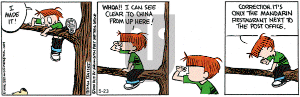 Red and Rover on Wednesday May 23, 2001 Comic Strip