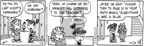 Heart of the City on Tuesday September 15, 2015 Comic Strip