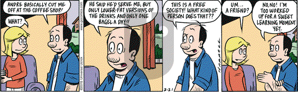 Adam@Home on Saturday February 21, 2015 Comic Strip