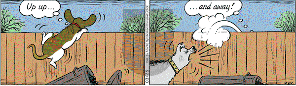 Fred Basset on Thursday March 25, 2010 Comic Strip