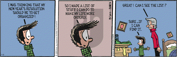 Grand Avenue on Wednesday January 2, 2019 Comic Strip