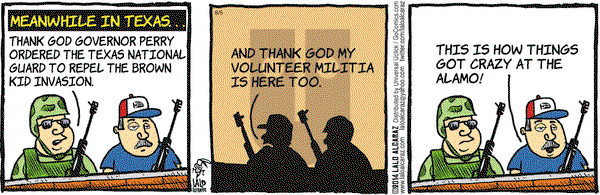 La Cucaracha on Tuesday August 5, 2014 Comic Strip