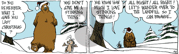 The Grizzwells on Thursday December 1, 2011 Comic Strip