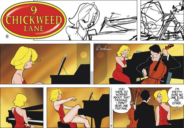 9 Chickweed Lane on Sunday July 8, 2018 Comic Strip