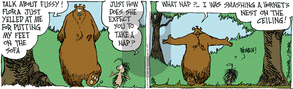 The Grizzwells on Monday October 10, 2011 Comic Strip