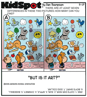 KidSpot on Saturday May 17, 2025 Comic Strip