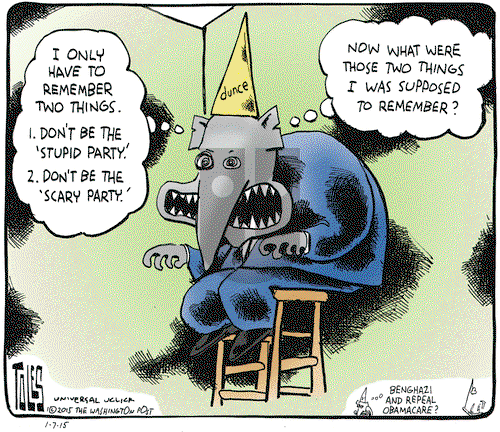 Tom Toles on Wednesday January 7, 2015 Comic Strip